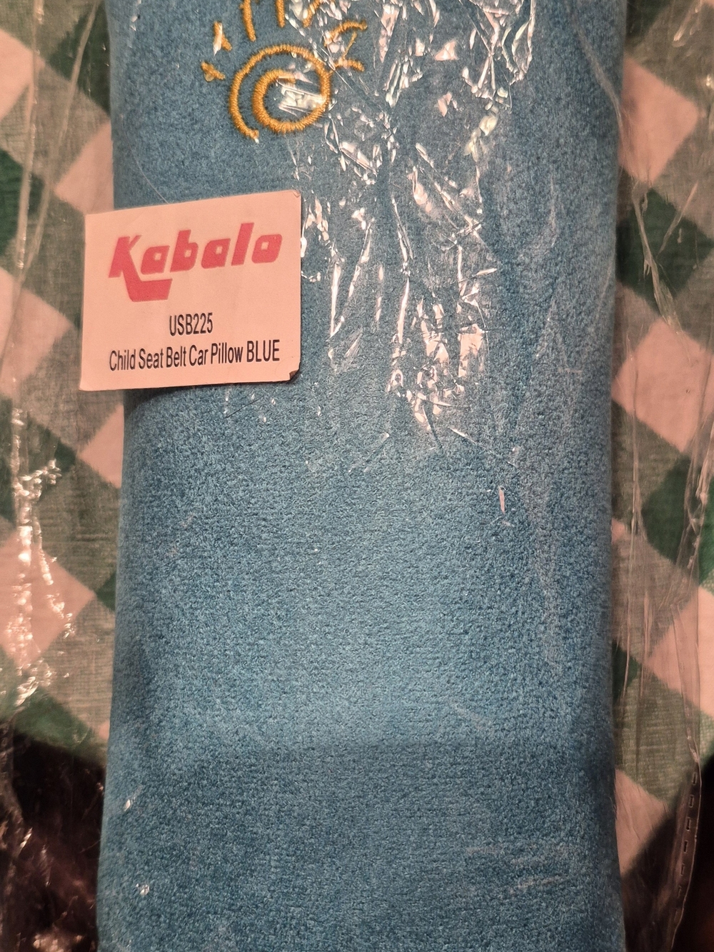 Kabalo Blue Child Seat Belt Pillow